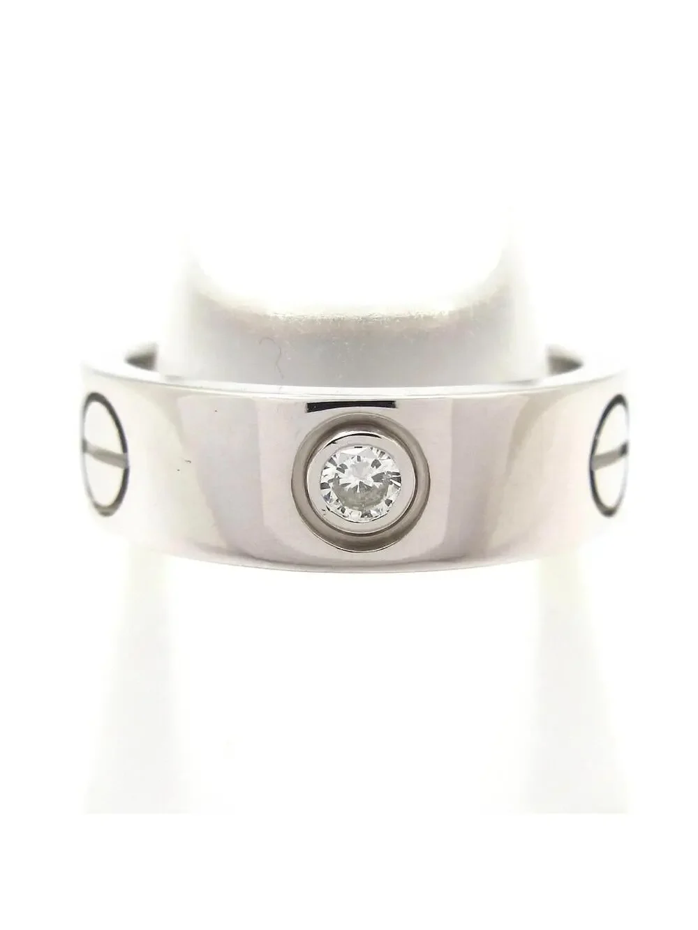 Cartier Love Ring Half Diamond 18K #289377C25B